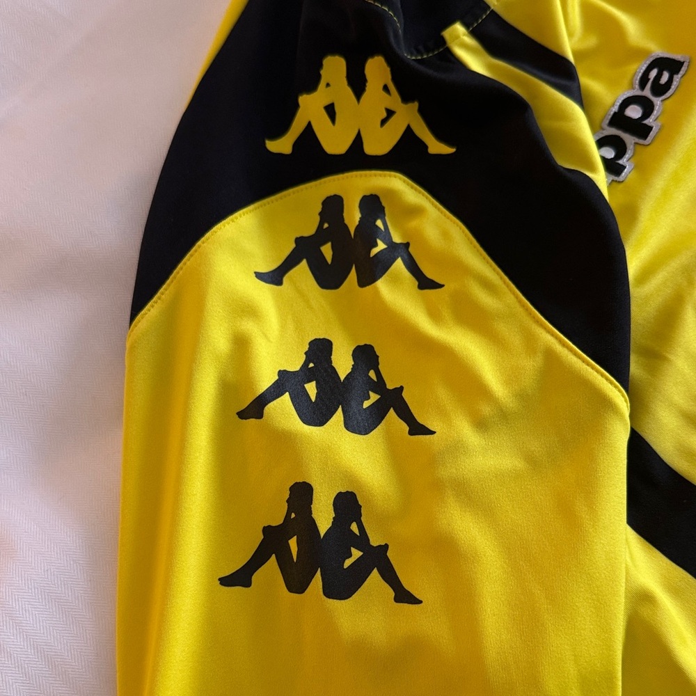 Borissia Dortmund Kappa BVB Yellow and Black Soccer Jersey Germany - XXL - Picture 6 of 9